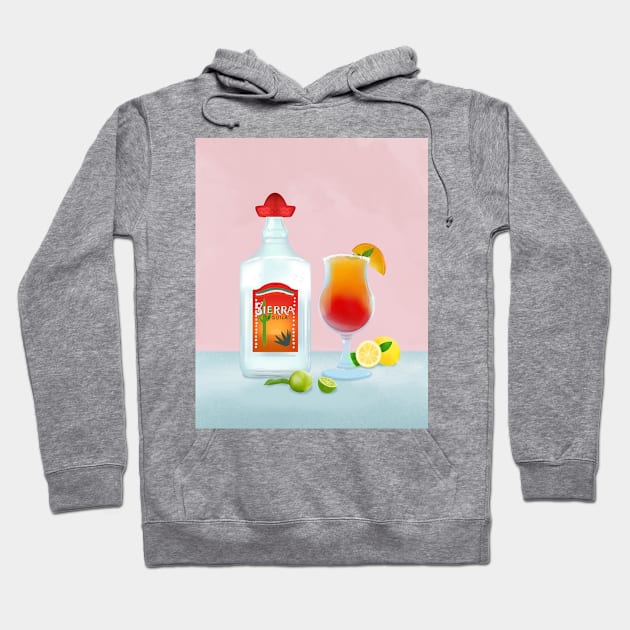 Tequila Sunrise Hoodie by Petras